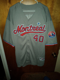 90's Larry Walker Montreal Expos Authentic Russell MLB Jersey Size