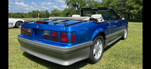 1993 Mustang GT Convertible - LIVE AUCTION in Classic Cars in Regina - Image 4