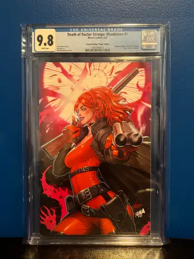 The Death of Doctor Strange: Bloodstone #1 *VIRGIN* CGC 9.8, View more