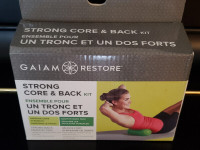 New Gaiam Therapy Ball Core Back Ab Yoga Exercise Workout