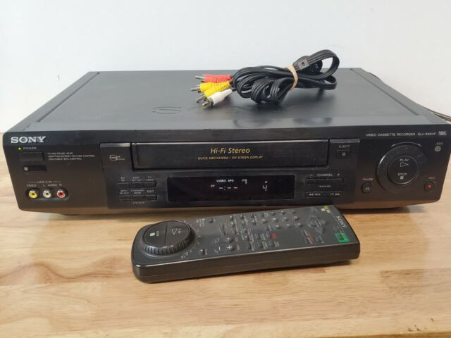 Sony  SLV-998 HI-FI 4 HEAD PROFESSIONAL VHS VCR BRAND NEW !!!! dans Appareils électroniques  à Ville de Montréal - Image 4