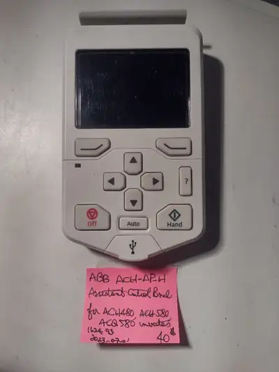 ABB ACH-AP-H Assistant Control Panel ACH480, ACH580,ACQ580 inver, View more