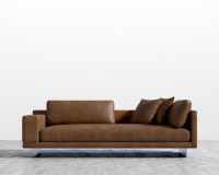 Rove Concepts leather sofa - brand new