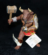 Minotaur Figurine by Papo (2006) 4" Tall with Tags