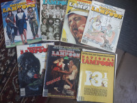 NATIONAL LAMPOON'S MAGAZINE LOT - 1970S - 1980S