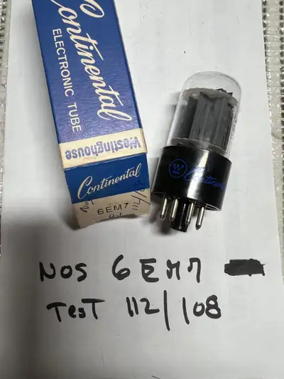 6EM7 NOS Vacuum tube, View more