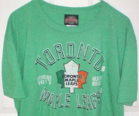 Toronto Maple Leafs Old Time Hockey Shamrock T Shirt XL