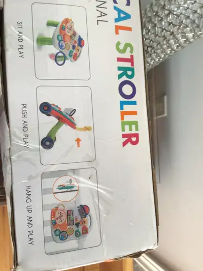 high chair, musical push toy, View more