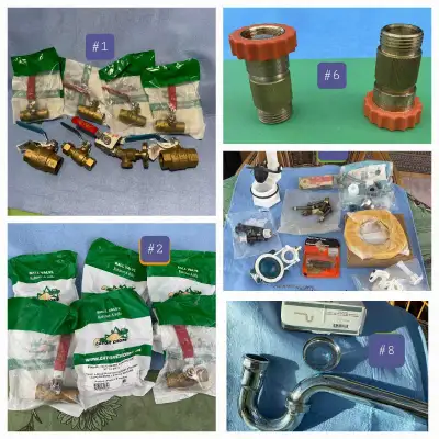 Plumbing bundles / lots de plomberie, View more