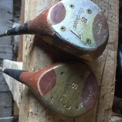 OBO wooden Golf clubs, #1 and #3