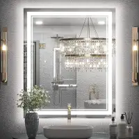NEW: 30" x 36" LED Bathroom Mirror