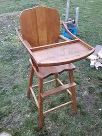 Antique highchair 