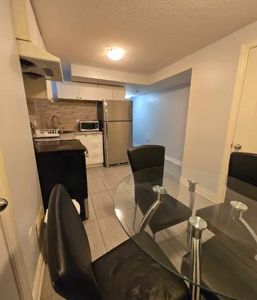 Available three Bedroom Basement. Rent includes utilities & wifi Available & move in ready from May...
