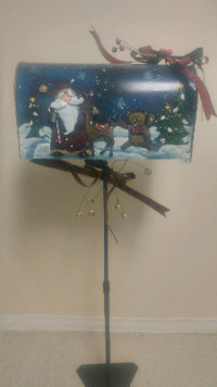 Decorative mailbox Christmas Santa