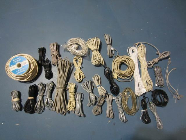 Telephone and ethernet wires in General Electronics in St. Catharines - Image 2