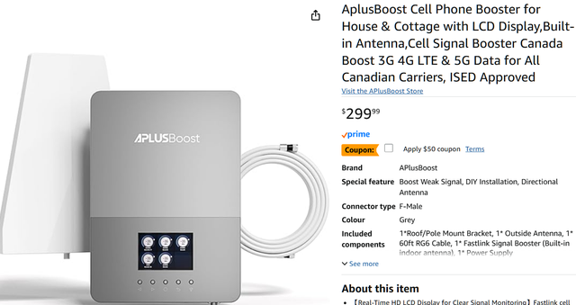 Cell Phone Booster for House & Cottage, Boosts 3G 4G LTE 5G for in General Electronics in Oshawa / Durham Region - Image 11