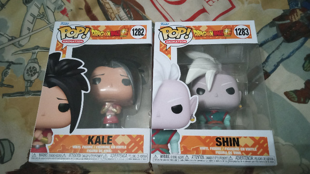 Figurines Funko Pop! Animation Dragon Ball Super Kale & Shin dans Art et objets de collection  à Ville de Montréal