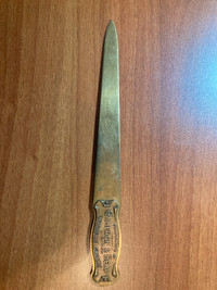 Cameron & Heap Limited Wholesale Grocers Letter Opener