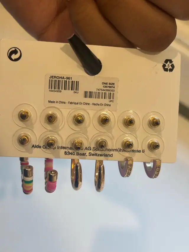 ALDO Earrings 6 Pairs63234628610435121
