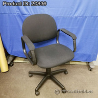 Black Office Meeting Chairs, $60 each