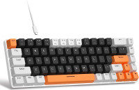 MageGee Portable 60% Mechanical Gaming Keyboard, MK-Box LED Back
