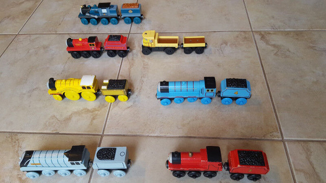 Thomas the train w/ Tenders - wooden magnetic toys in Toys & Games in Moncton - Image 4