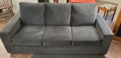 GRAY SOFA / COUCH LIKE NEW, View more