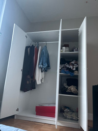 Ikea assembled wardrobe 