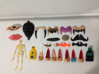 ASSORTMENT OF MATTEL FRIGHT FACTORY THINGMAKER RUBBER TOYS