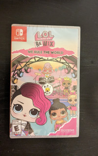 LOL Surprise Remix We Rule The World New SEALED Switch game