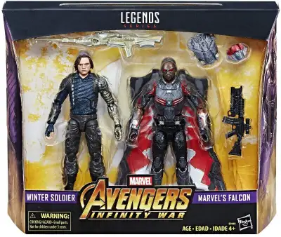 Marvel Legends Avengers Infinity War Winter Soldier and Falcon, View more