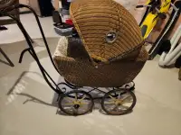 Old antique stroller