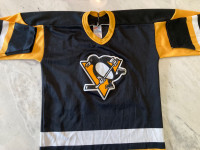 Mario Lemieux Penguins Vintage CCM Street Hockey Jersey Youth XL