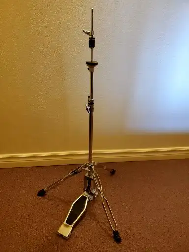 Vtg 1970's PEARL Drum HI HAT STAND W/Yamaha Clutch Mint Clean A+ in Drums & Percussion in London - Image 5