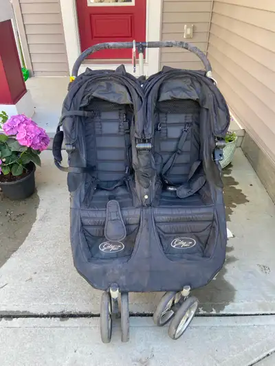 Baby Jogger City Mini Double Stroller with Rain Cover, View more
