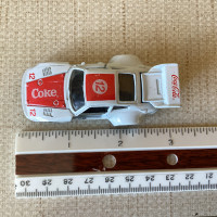 1988 Hartoy Coca Cola Die Cast Toy Race Car Vehicle