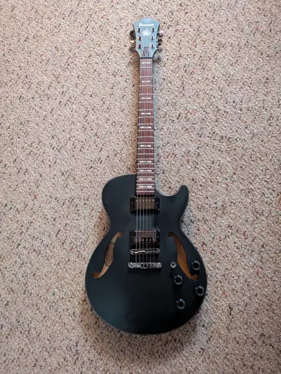 Ibanez ags 73b electric guitar,rewired neck pickup to volume to jack,with gig bag,$300.