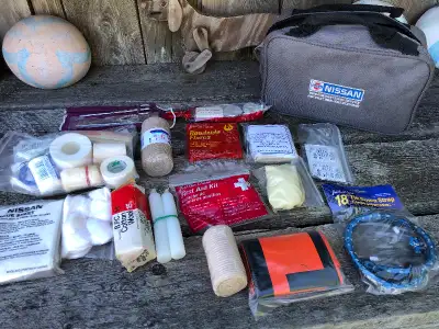 NISSAN First Aid Kit with Loads of Items, View more