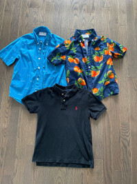 Boys Ralph Lauren & Old Navy Shirts- size 8