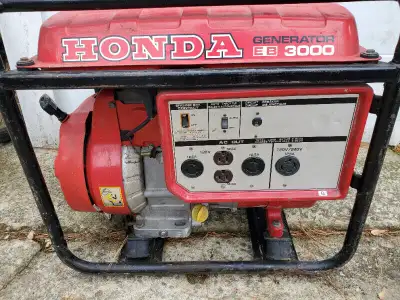 First $1000 takes it. I am not looking for any offers. For sale, a used, Honda EB3000 Watt Generator...