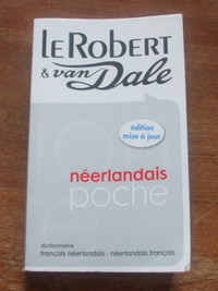 Dictionnaire Néerlandais/Français  Le Robert de poche