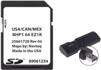 GPS Navigation SD Card  US/Mexico/Canada + South America Maps