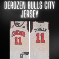 DeMar DeRozen Chicago Bulls City Jersey Medium
