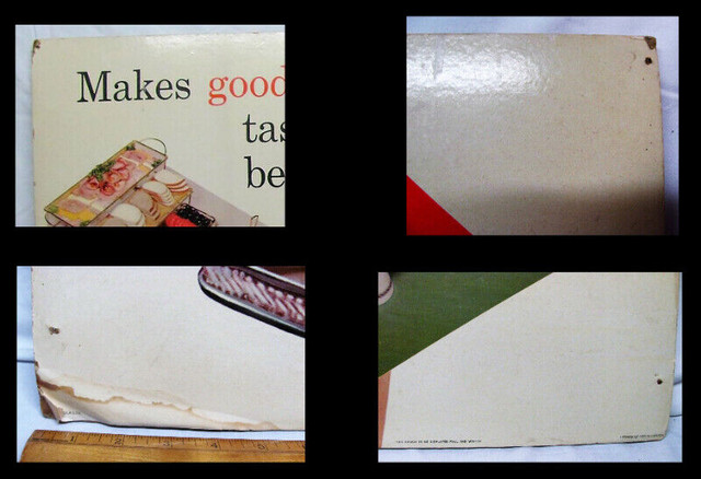 1950's Vintage Coca Cola Double Sided Advertising Cardboard Coke in Arts & Collectibles in Markham / York Region - Image 3