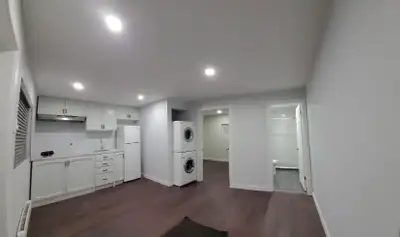 Ideal for a couple, one bedroom, bathroom, kitchen and separate laundry room at the intersection of...