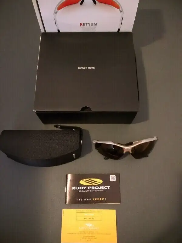 RUDY PROJECT metal alloy polarized amber sunglasses. BRAND NEW in Other in Markham / York Region - Image 3