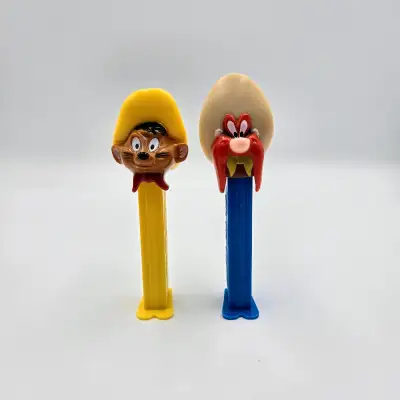 Looney Tunes Yosemite Sam And Speedy Gonzales Pez Dispensers Mad, View more