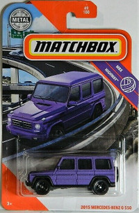 Matchbox 1/64 2015 Mercedes-Benz G550 Diecast