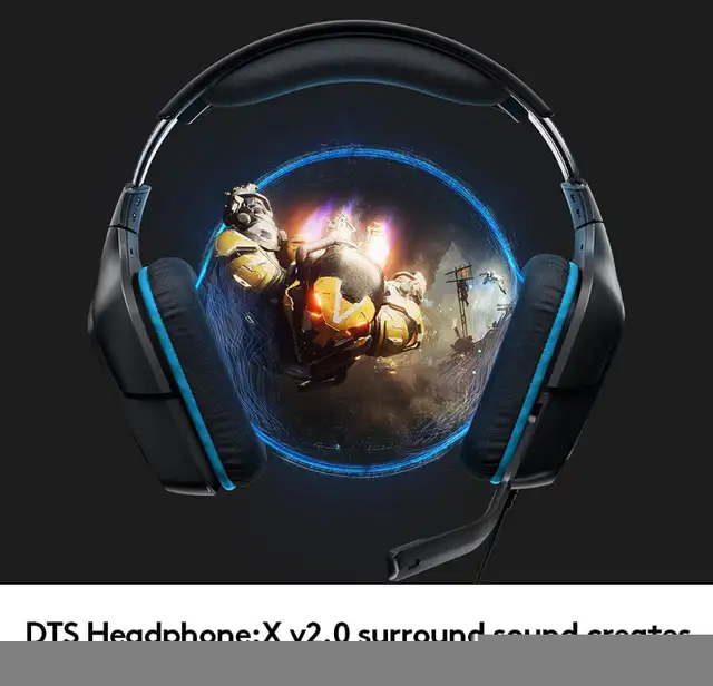 Logitech G432 DTS:X 7.1 Surround Sound Wired PC Gaming Headset in Speakers, Headsets & Mics in Burnaby/New Westminster - Image 3