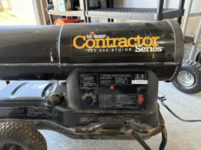 Selling my Mr. Heater 125000 BTU heater! Works great, no issues. Can heat up a huge place! Model: MH...